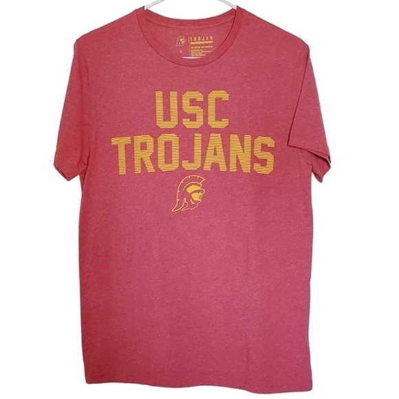 1258 * Trojan Apparel USC Trojans Tee Red Size S - Picture 1 of 8
